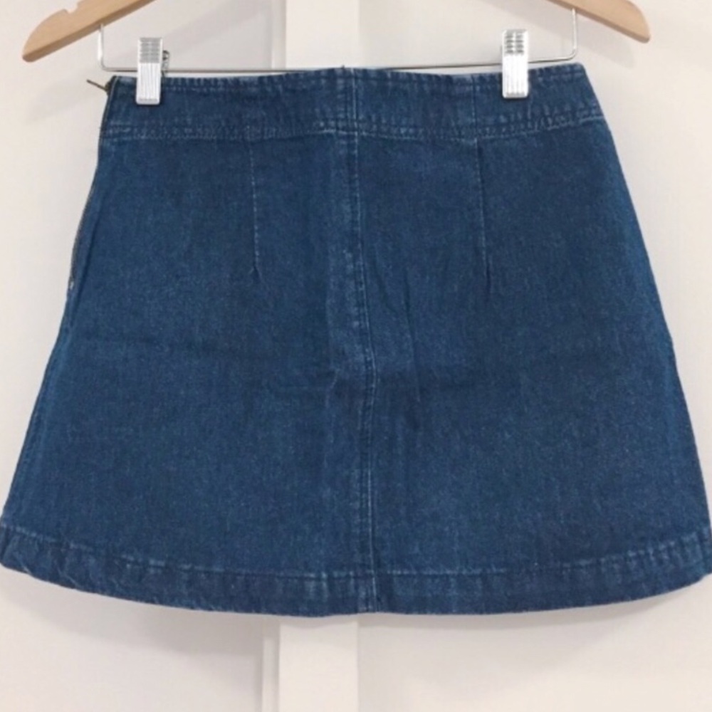 Bdg mini jean skirt